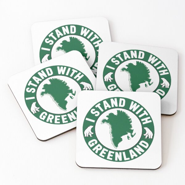 Item preview, I stand with Greenland – Polar Bear Vintage Print designed and sold by LoFizzy.