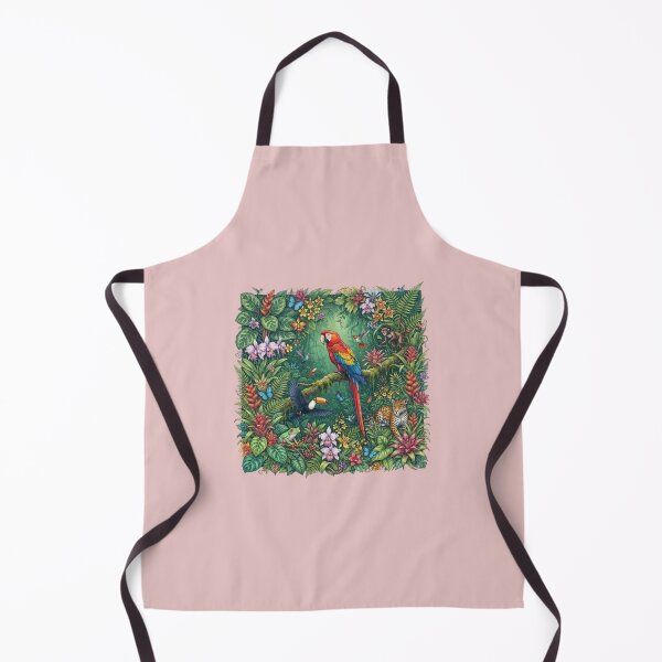Item preview, Exotic Rainforest Wildlife Ecosystem and Jungle Animals Art designed and sold by DrAsmaaMohamed.
