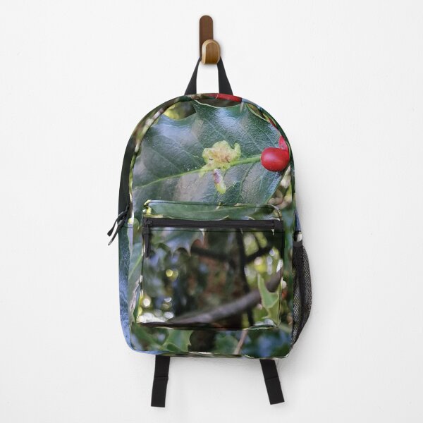 Item preview, Red Holly Berries and Green Leaves designed and sold by PhuongVoArt.
