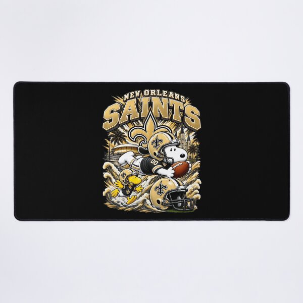 Item preview, Snoopy New Orleans Dynamic Diving Catch Football Fan designed and sold by CaneufeyCip.