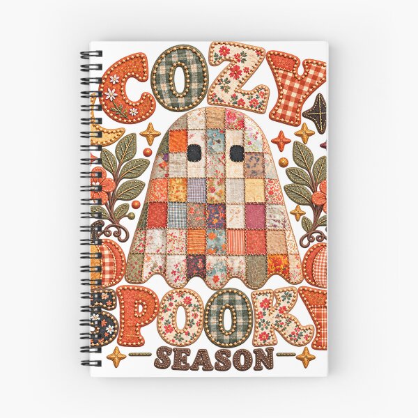 Item preview, Cozy Spooky Season Patchwork Ghost designed and sold by kobsana.