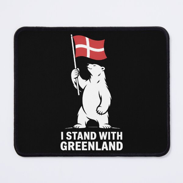 Item preview, I stand with Greenland – Polar Bear Vintage Print designed and sold by LoFizzy.