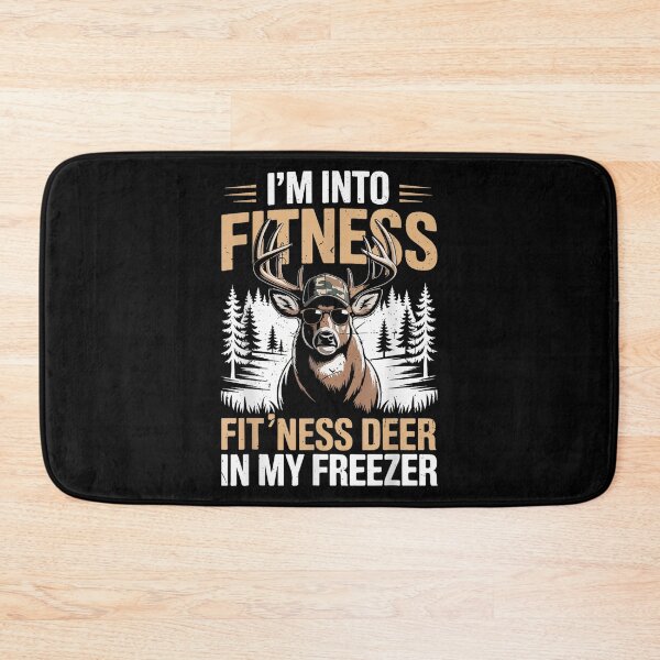 Item preview, Camo Deer Hunting Men's Fitness Deer Freezer Funny Hunting designed and sold by JaredDeShop.
