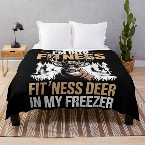 Item preview, Camo Deer Hunting Men's Fitness Deer Freezer Funny Hunting designed and sold by JaredDeShop.