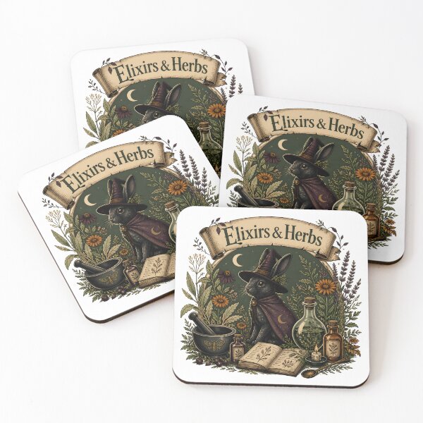 Item preview, Elixirs & Herbs Familiar Among the Herbs designed and sold by RoyesButler.