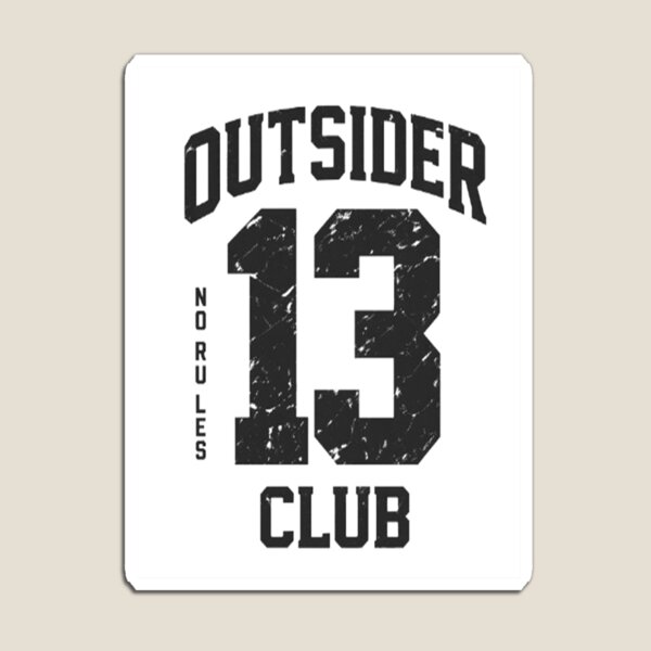 Aperçu de l'œuvre Outsider 13 Club No Rules Design créée et vendue par StreetWave01.