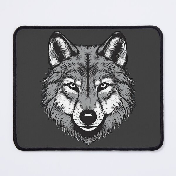 Item preview, Mythical Wolf Head designed and sold by Twosided.