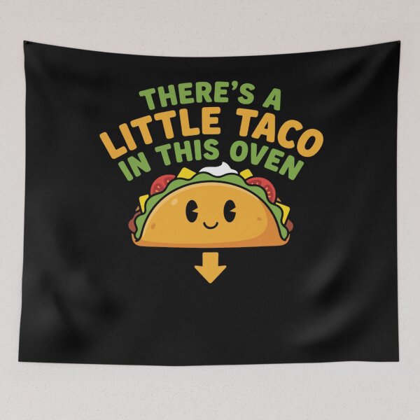 Item preview, Cinco De Mayo Pregnancy There's Taco In Oven Baby Reveal designed and sold by JaredDeShop.