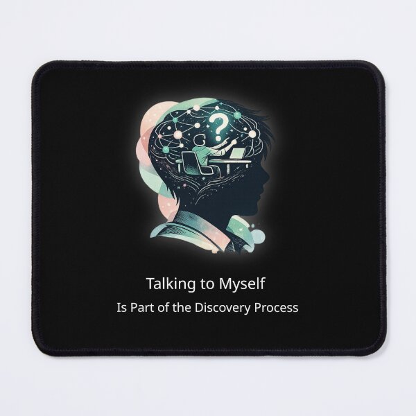 Item preview, Funny Introvert Shirt - Talking to Myself Discovery Process designed and sold by SillentDesign.