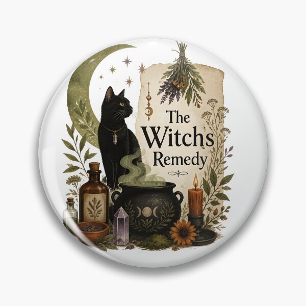 Item preview, The Witch's Remedy Old-World Witchcraft Collage designed and sold by RoyesButler.