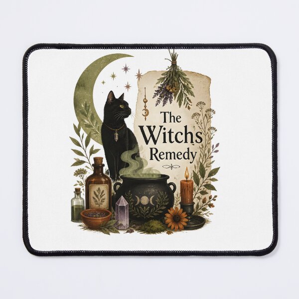 Item preview, The Witch's Remedy Old-World Witchcraft Collage designed and sold by RoyesButler.