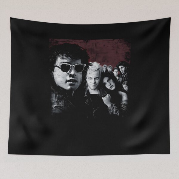 Item preview, 80s Vampire Horror Movie Cast Vintage Cult Cinema Graphic designed and sold by ArtbySunRaeer.