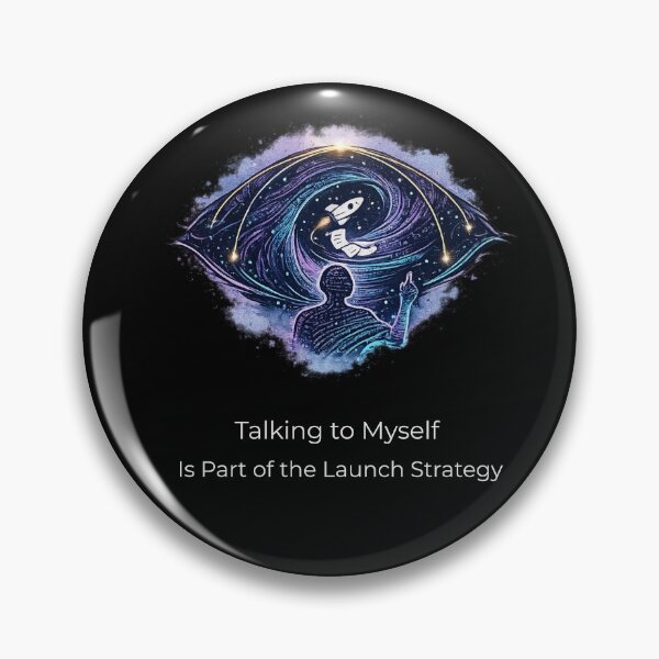 Item preview, Overthinking Introvert - Talking to Myself Launch Strategy designed and sold by SillentDesign.