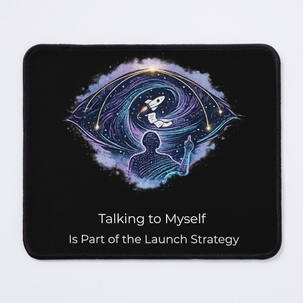 Item preview, Overthinking Introvert - Talking to Myself Launch Strategy designed and sold by SillentDesign.