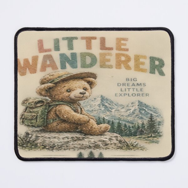 Item preview, Little Wanderer – Retro Adventure Illustration designed and sold by FABIOLA1970.