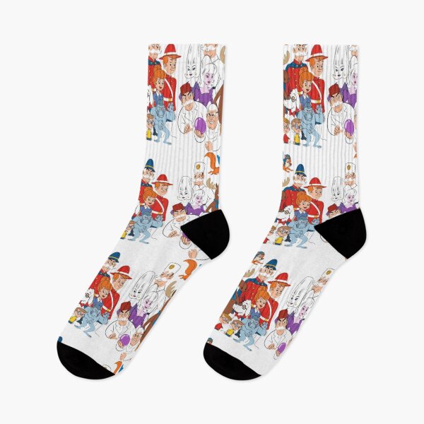 Item preview, Retro Cartoon Ensemble Characters Group Tee #9127 designed and sold by shawn-muse.