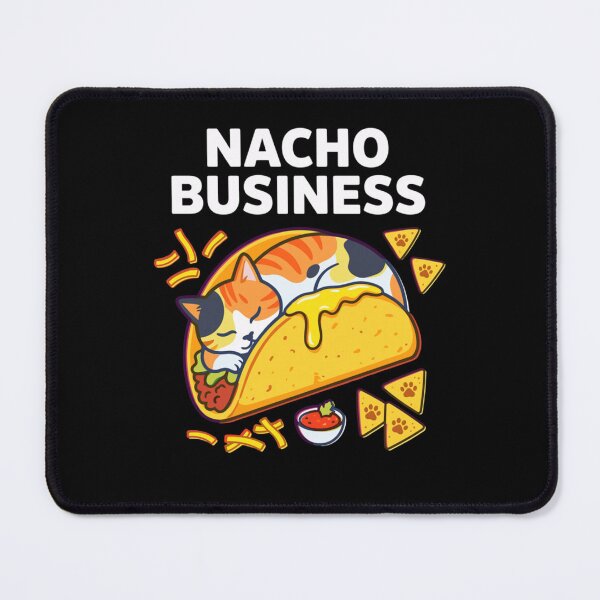 Item preview, Cute Cat Taco Lover A Nacho Salsa Fan designed and sold by JaredDeShop.