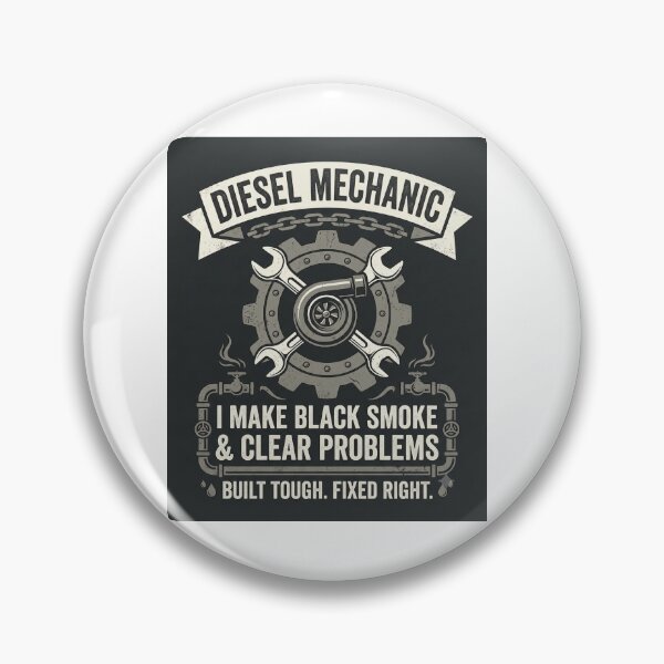 Item preview, Diesel Mechanic – I Make Black Smoke & Clear Problems designed and sold by MalickaArt.
