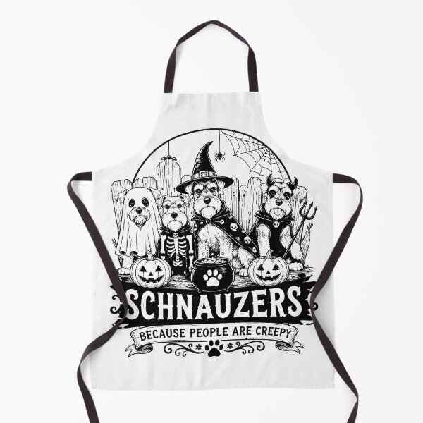 Item preview, Schnauzers Halloween Costumes Full Moon Funny Dogs designed and sold by Dmo3HarkoArt.