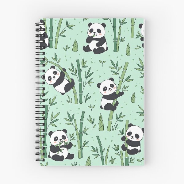 Item preview, little panda eating bamboo seamless pattern by Why designed and sold by benzolaronzo.