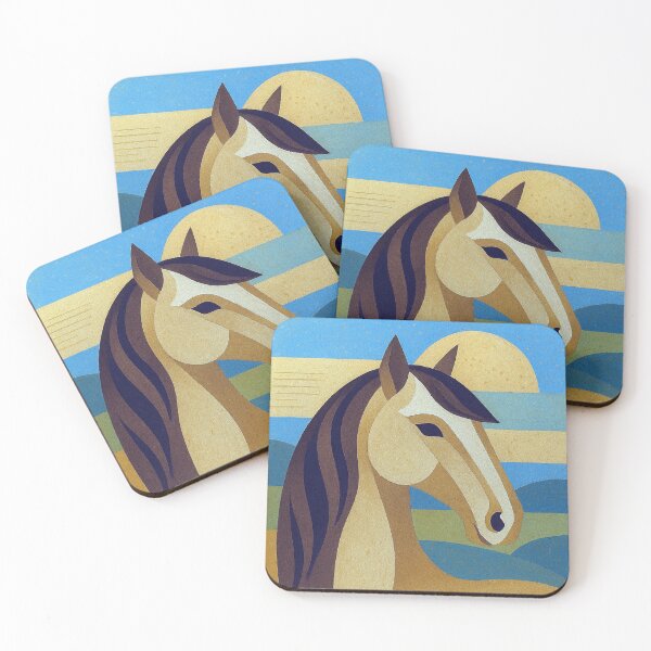 Item preview, Andalusian Horse - a Geometric illustration. designed and sold by GalleryKauffeld.