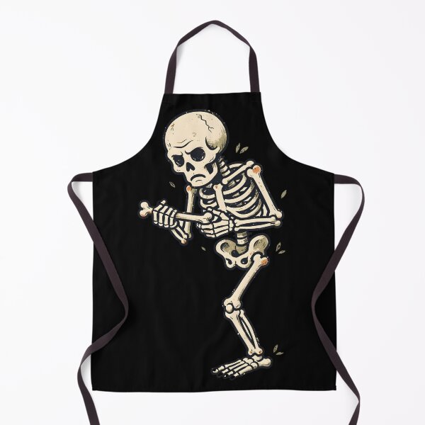 Item preview, Sneaky Skeleton Tiptoeing Around designed and sold by PreeCha Art & Co..