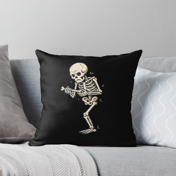 Item preview, Sneaky Skeleton Tiptoeing Around designed and sold by PreeCha Art & Co..