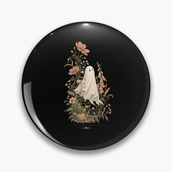 Item preview, The Ghost Who Grew Flowers Botanical Halloween designed and sold by PhylonBoxx.