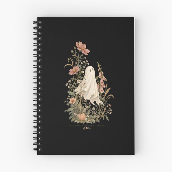 Item preview, The Ghost Who Grew Flowers Botanical Halloween designed and sold by PhylonBoxx.