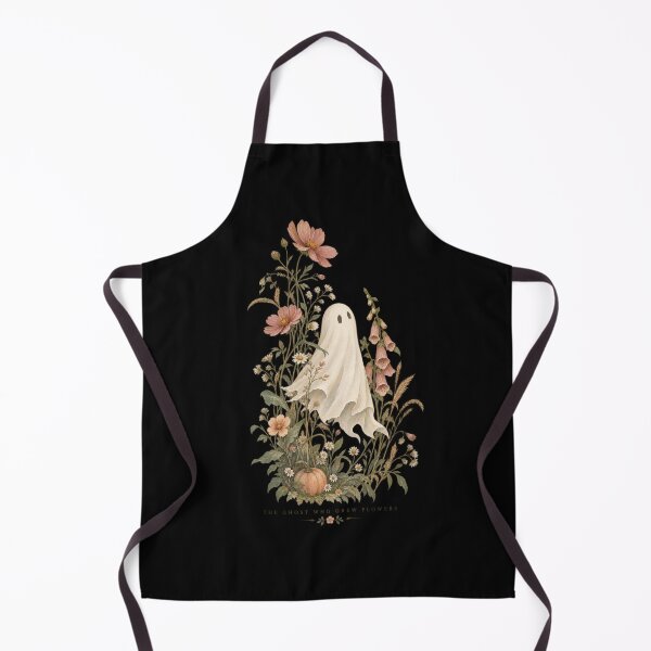 Item preview, The Ghost Who Grew Flowers Botanical Halloween designed and sold by PhylonBoxx.
