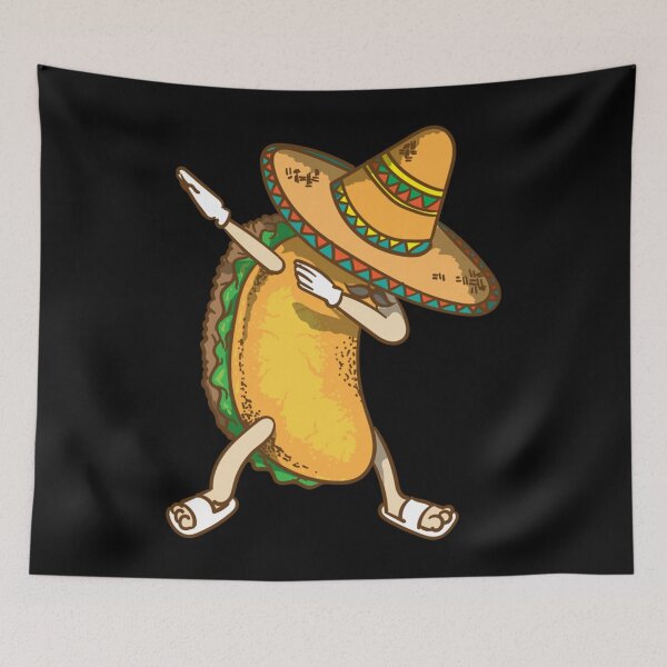 Item preview, Dabbing Taco Sombrero Hoodie Taco Cinco De Mayo Addicts Gift designed and sold by JaredDeShop.
