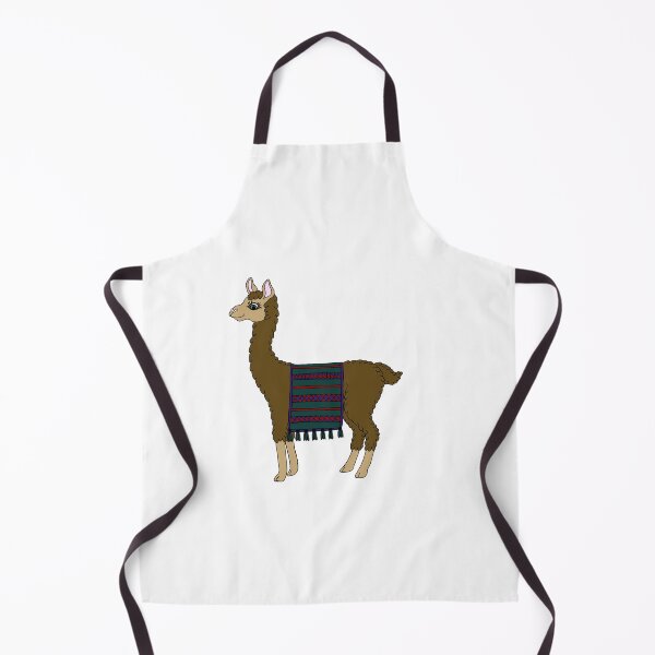 Item preview, Llama time! - Cute Cartoon Llama designed and sold by Wyverntales.