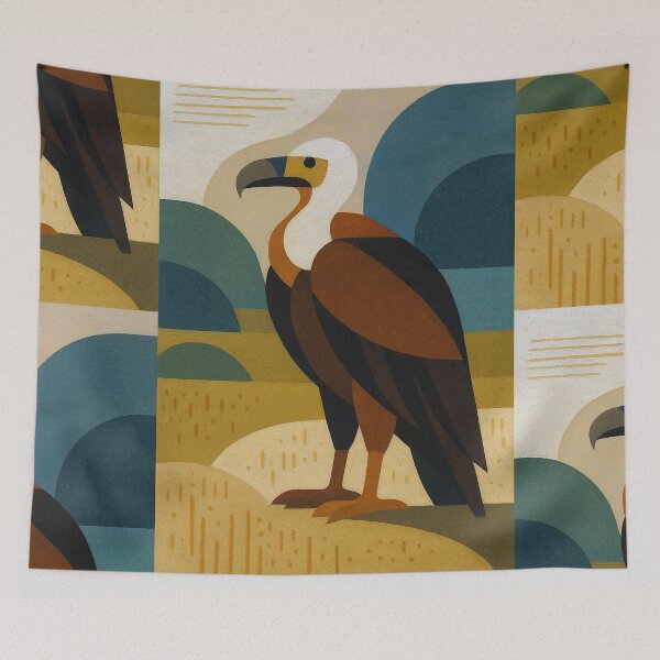 Item preview, Vulture - a Geometric illustration. designed and sold by GalleryKauffeld.