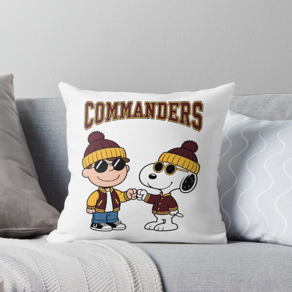 Item preview, Charlie Brown & Snoopy Washington Commanders Football Retro F298 designed and sold by GLUVY-THEME.