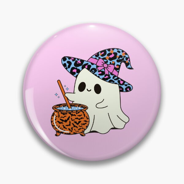 Item preview, Cute witchy ghost designed and sold by stellacreates.