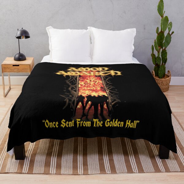 Item preview, Amon Amarth Flaming Portal Golden Hall designed and sold by OlafZemlak.