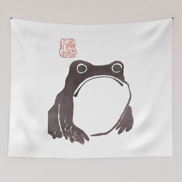 Item preview, Grumpy Frog - Matsumoto Hoji designed and sold by stanonftraut.