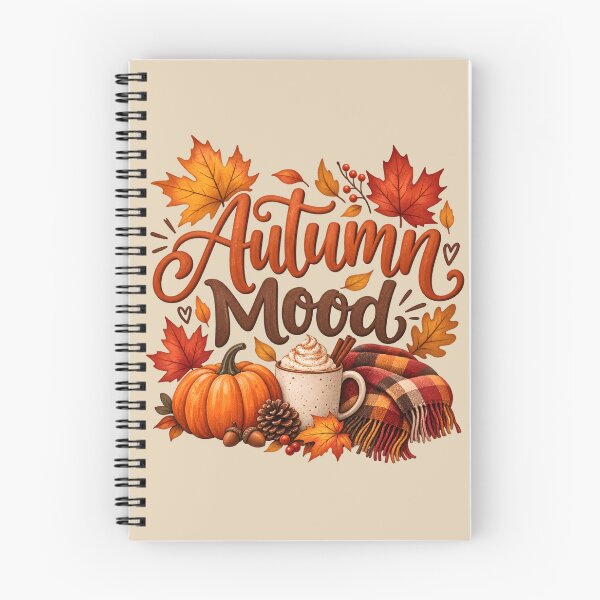 Item preview, Autumn Mood – Cozy Pumpkin Spice Fall Vibes designed and sold by blankTeeShirt.