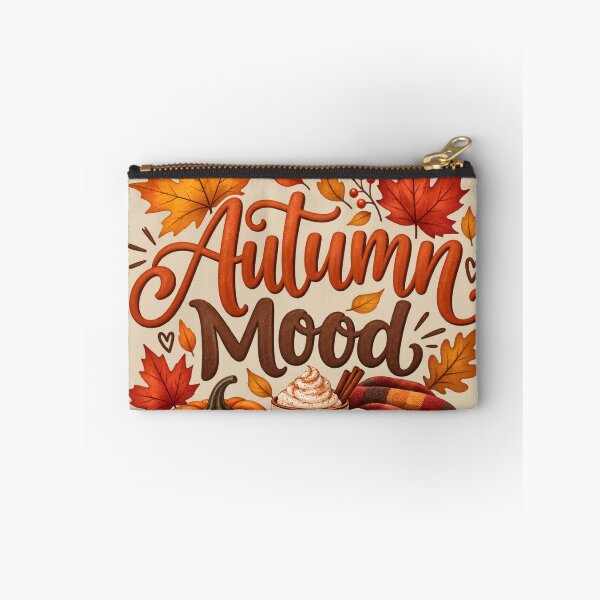 Item preview, Autumn Mood – Cozy Pumpkin Spice Fall Vibes designed and sold by blankTeeShirt.