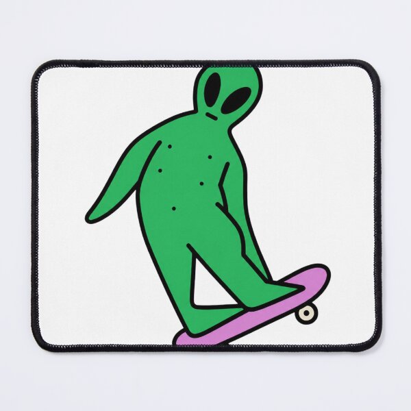 Item preview, Green Creature Skateboard Street Art designed and sold by EgoSovereign.