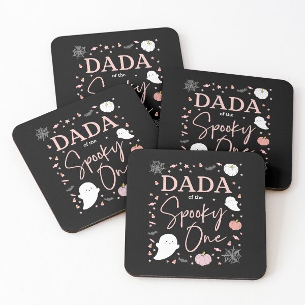 Artikelvorschau, Dada of the Spooky One Girl First Birthday Pink Halloween entworfen und verkauft von JaredDeShop.