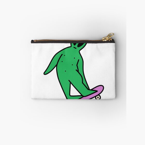Item preview, Green Creature Skateboard Street Art designed and sold by EgoSovereign.