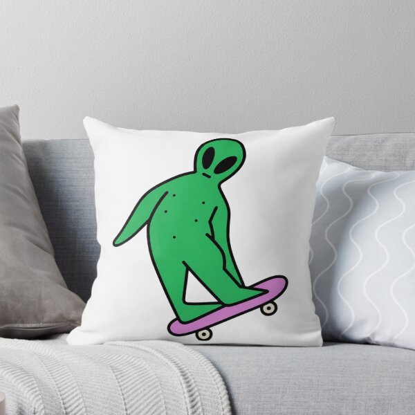 Item preview, Green Creature Skateboard Street Art designed and sold by EgoSovereign.