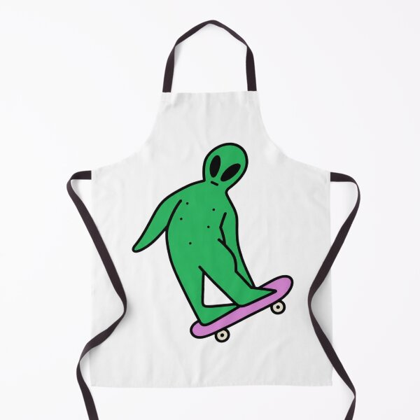 Item preview, Green Creature Skateboard Street Art designed and sold by EgoSovereign.