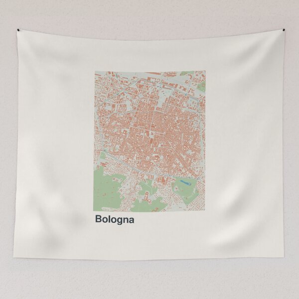 Item preview, Bologna Minimalistic Map Art designed and sold by MapsNerd.