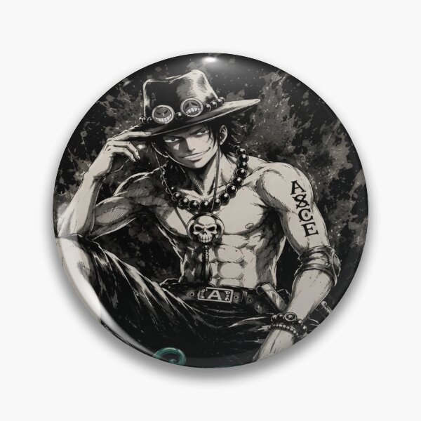 Item preview, Portgas D. Ace One Piece Fire Fist Pirate Poster Aesthetic Anime Digital Artwork designed and sold by Matt_Smith.