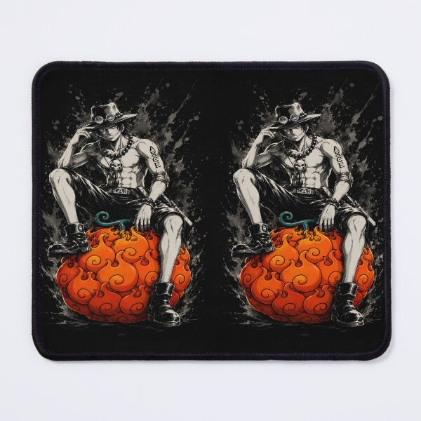 Item preview, Portgas D. Ace One Piece Fire Fist Pirate Poster Aesthetic Anime Digital Artwork designed and sold by Matt_Smith.