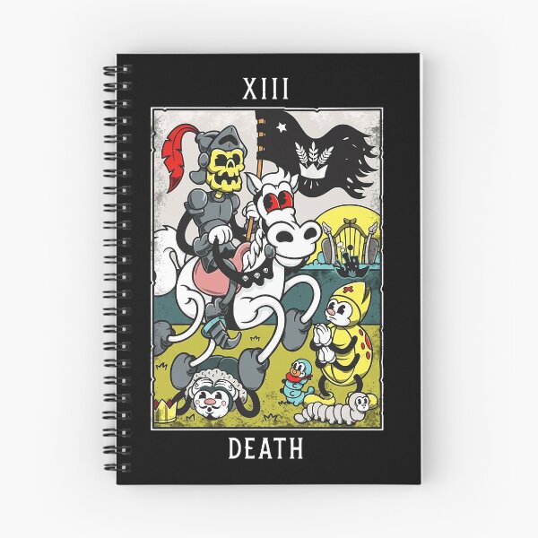 Item preview, Death Tarot Card Vintage Cartoon designed and sold by terrencev.