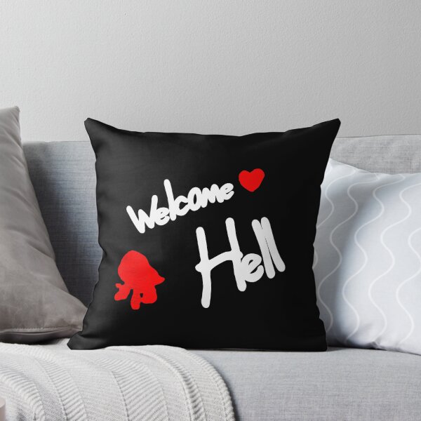 Item preview, Welcome To Hell Red Hand Drawn Grunge Art designed and sold by semangatterus.