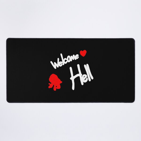 Item preview, Welcome To Hell Red Hand Drawn Grunge Art designed and sold by semangatterus.